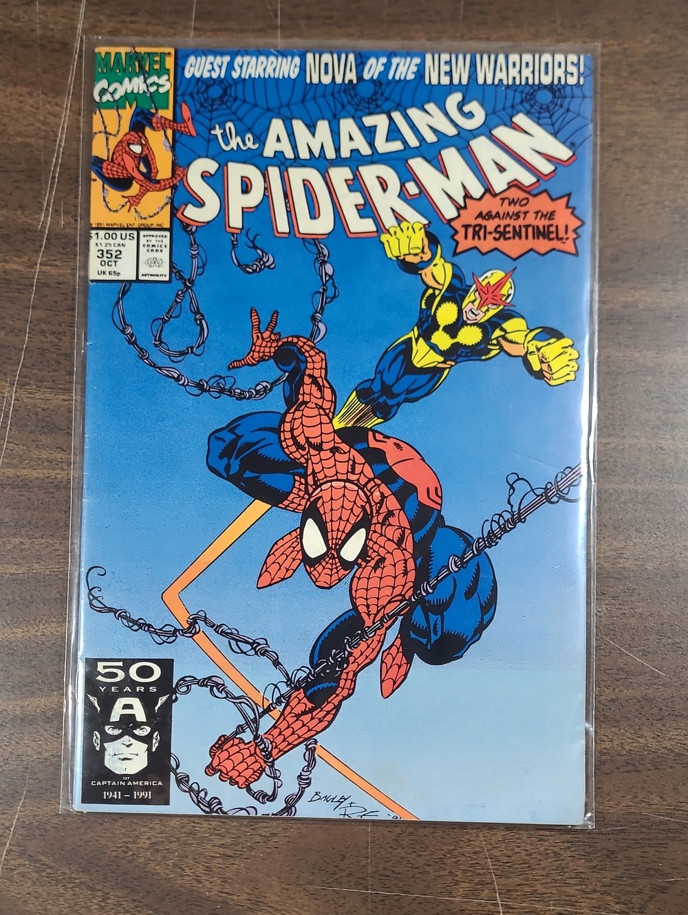 Marvel The Amazing Spider-Man Comic Book #352 October 1991